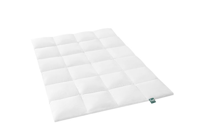 f.a.n. frankenstolz Sommerbettdecke Weiß Daune 135 x 200 cm