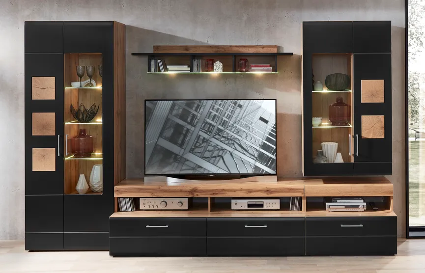 TV-/Wohnwand detail
