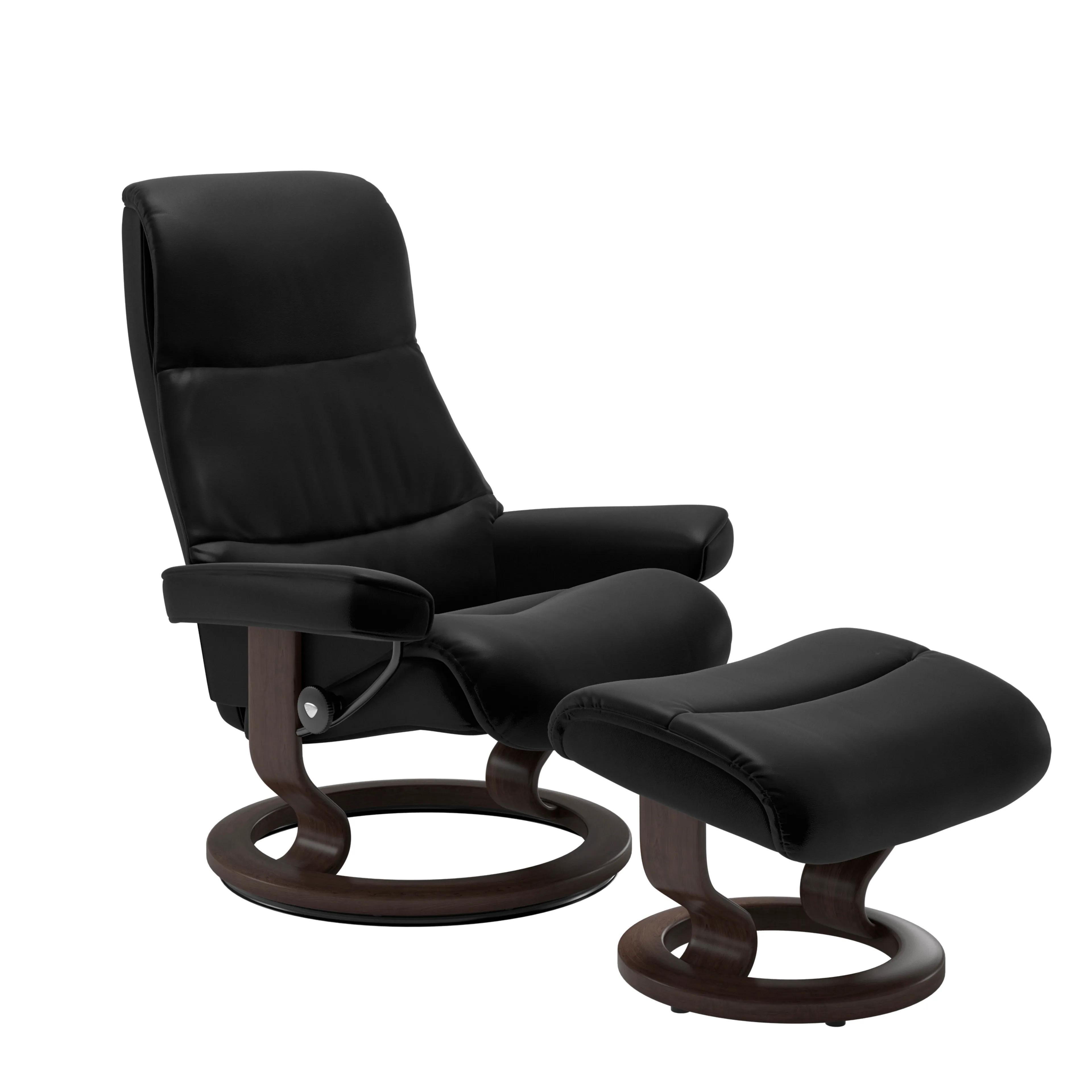 Sessel mit Hocker View Classic