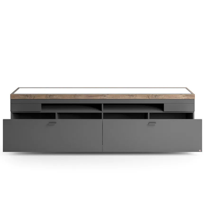 TV-Lowboard mit 4 Schubkästen detail