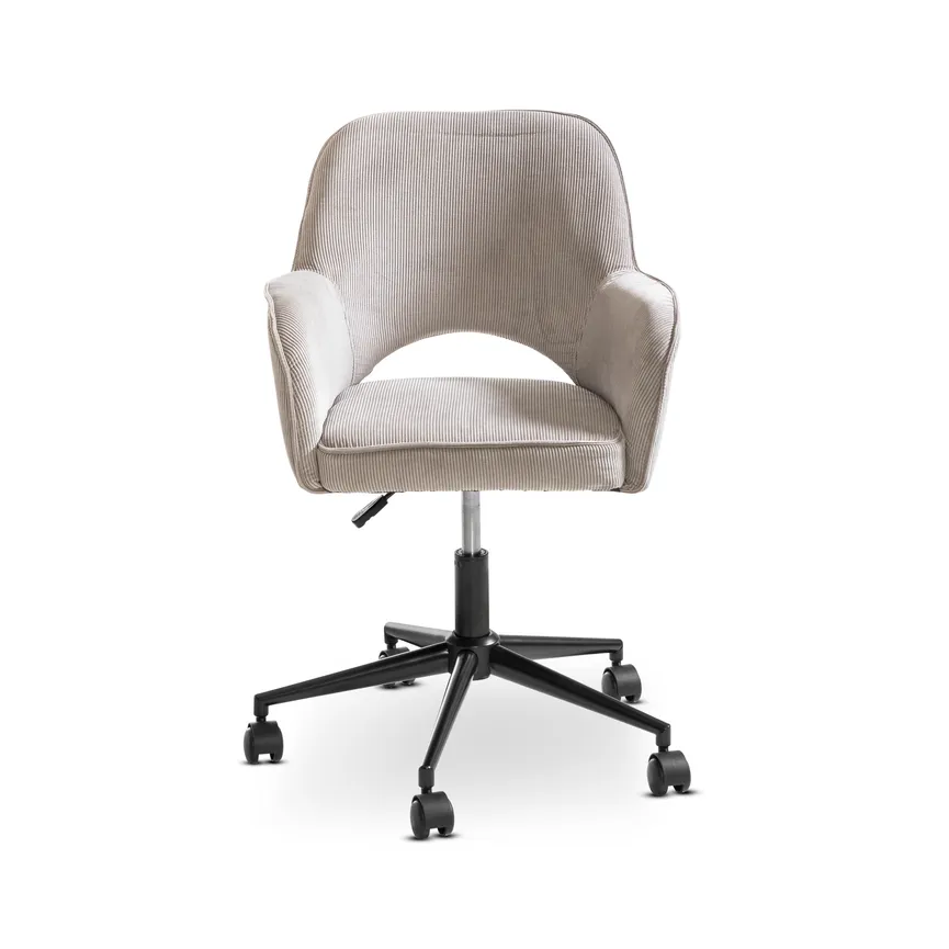 Drehstuhl grau detail