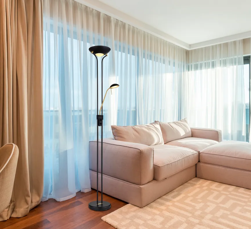 Deckenfluter "Leonas" milieu