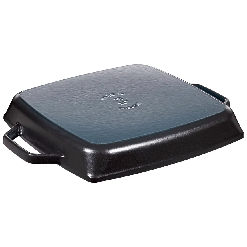 Grillpfanne 28 cm quadratisch detail