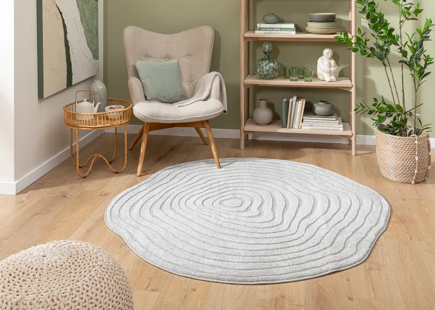 Designteppich milieu