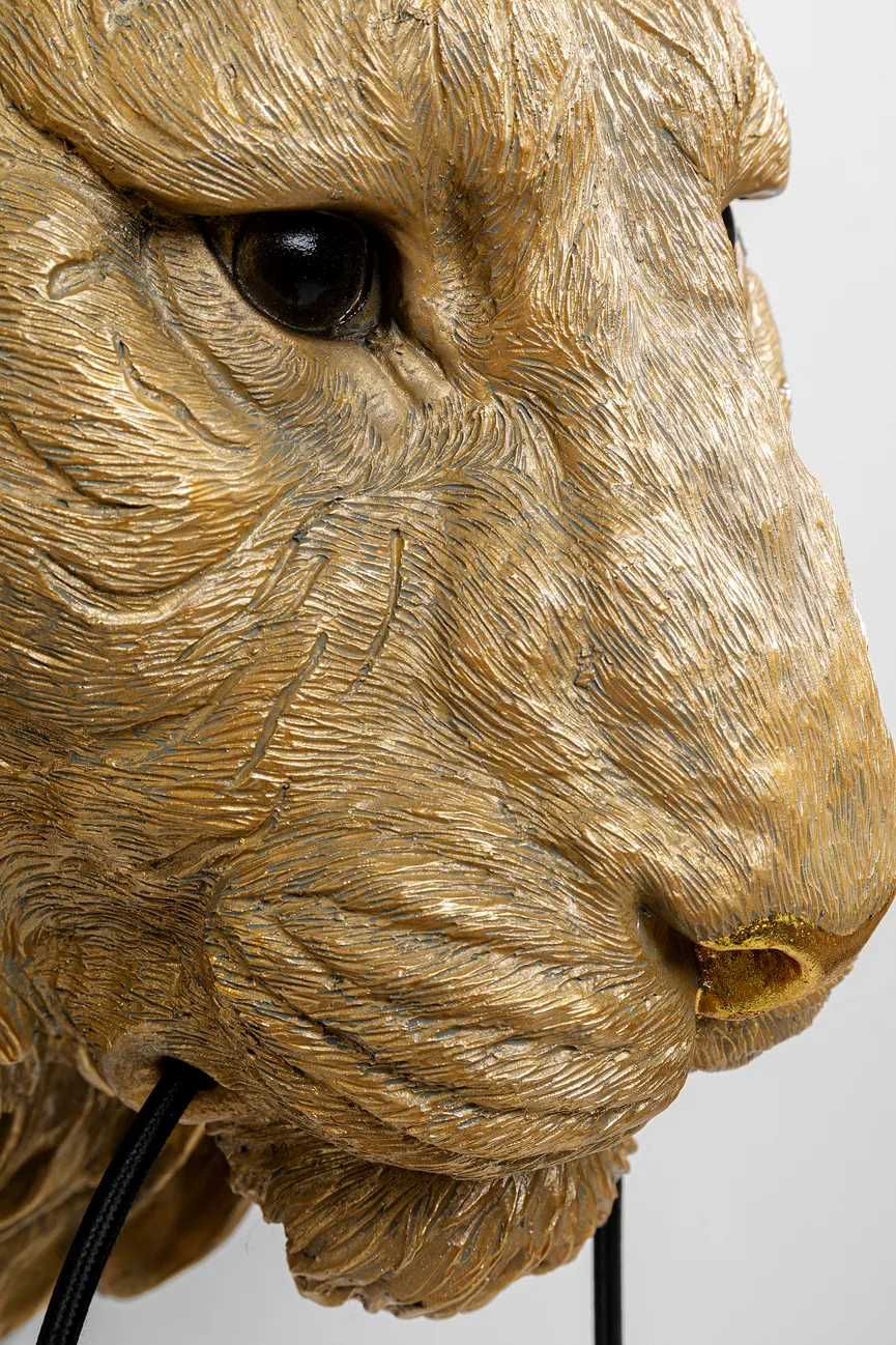 Wandleuchte "Tiger Head" detail