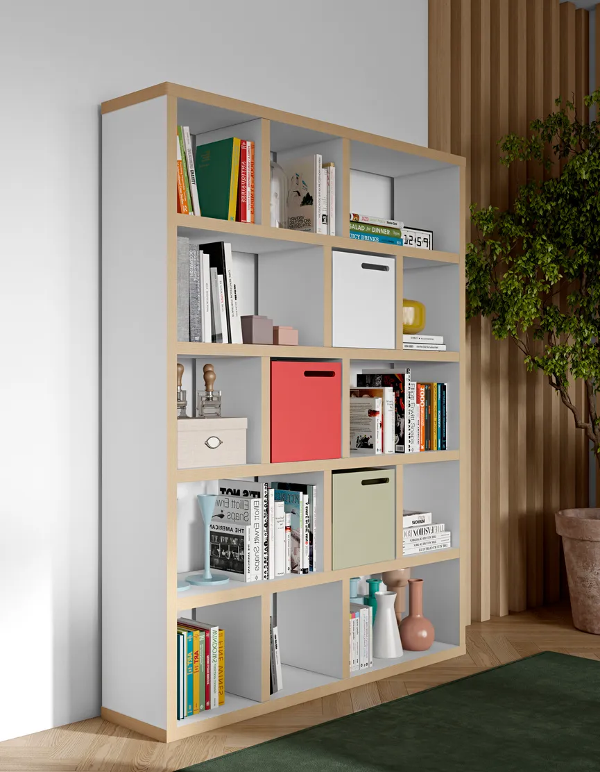 Bücherregal 5 milieu