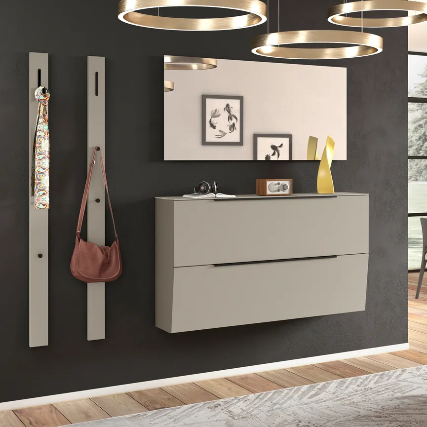 Hänge-Schuhschrank milieu