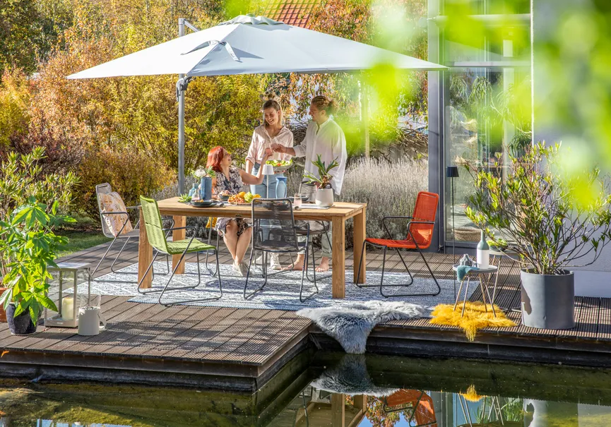 ** Gartenstuhl stapelbar milieu