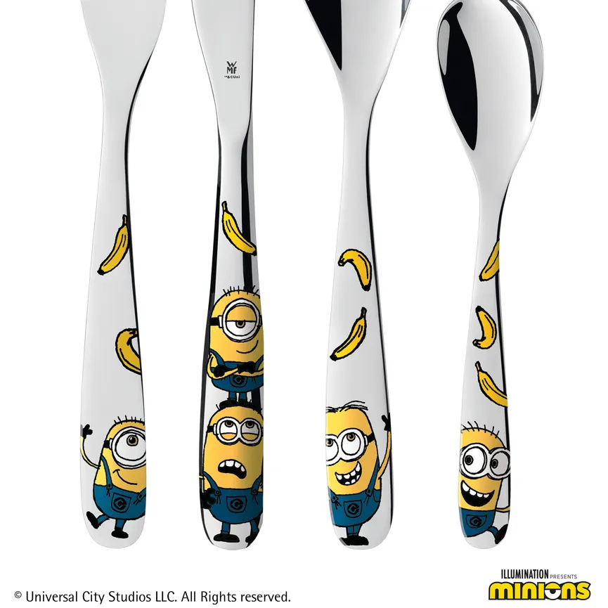 Kinderbesteck "Minions" 4-tlg. detail