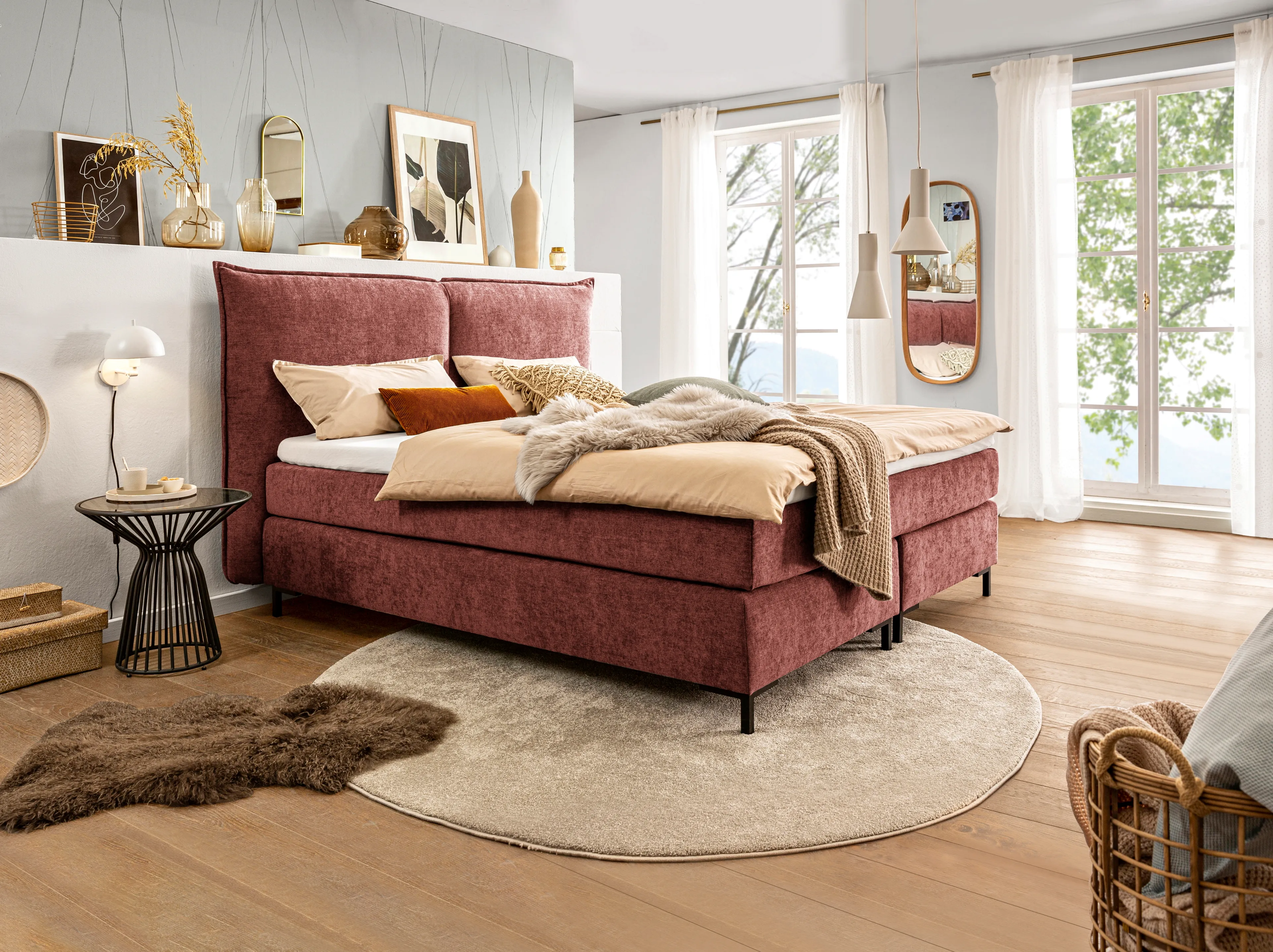 Boxspringbett Lund 180 x 200 cm