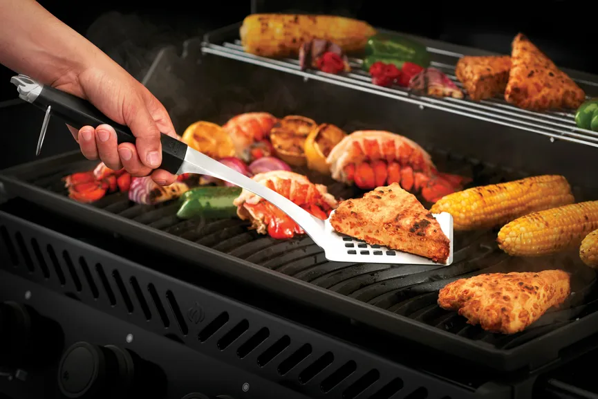 4-tlg. Grillbesteck-Set detail