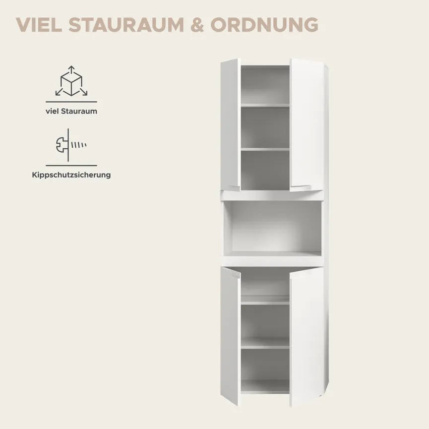 Hochschrank breit detail