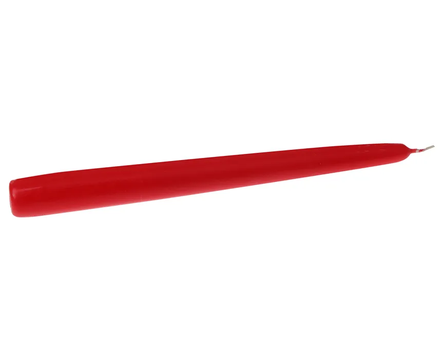 Spitzkerze rubin material_farbe
