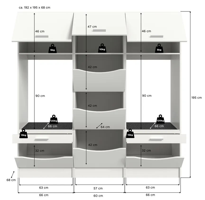 Waschmaschinenumbau-Set detail