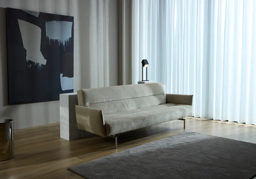 Schlafsofa mit Armlehnen milieu