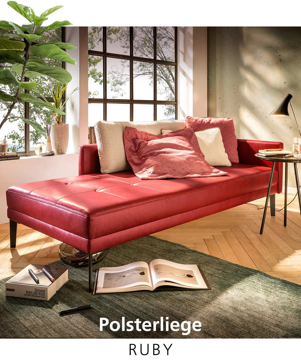 Polsterliege Ruby