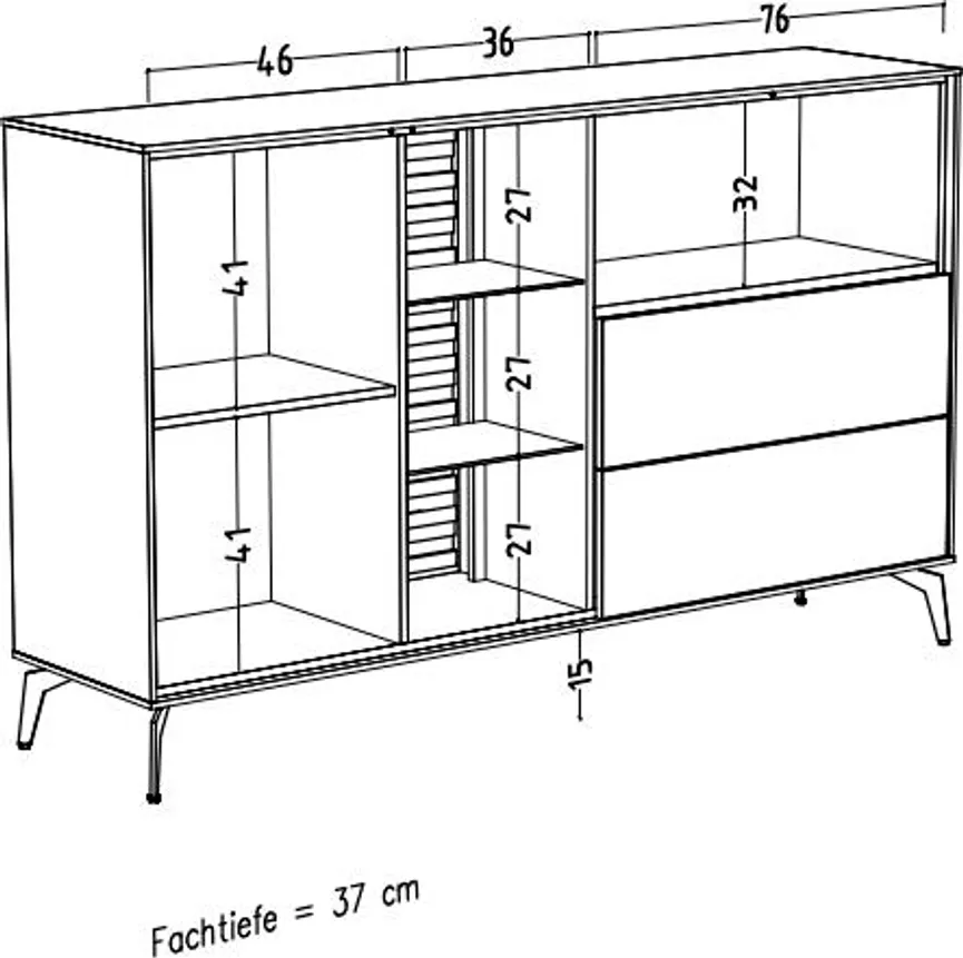 Sideboard 169cm detail