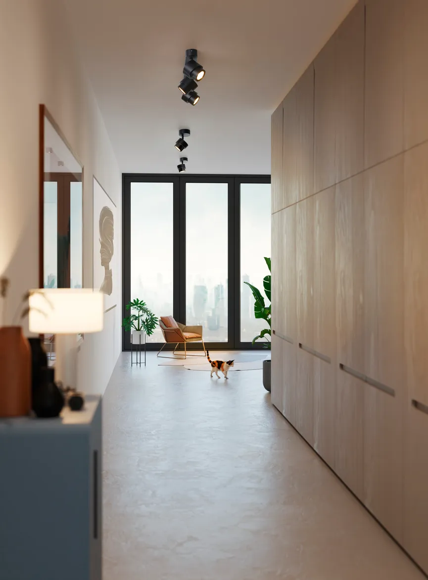 Strahler 2-flg. "Brush" milieu