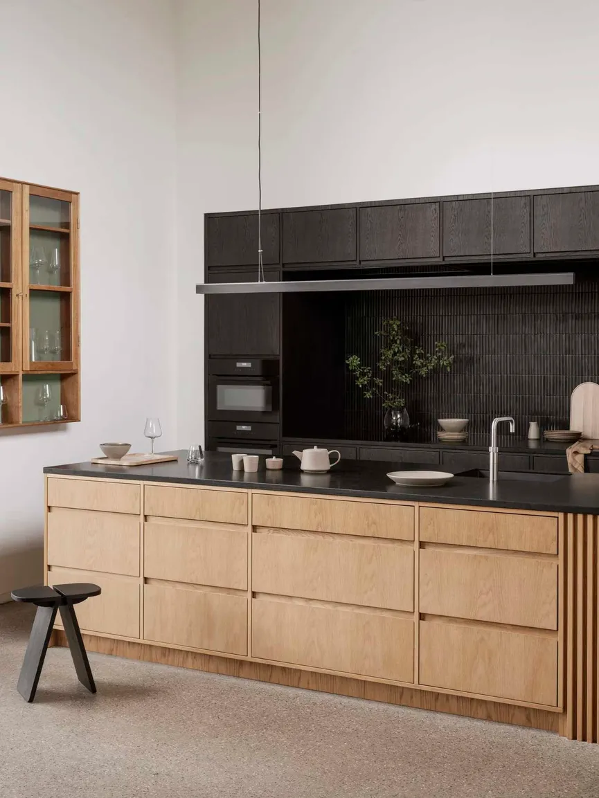 Tablett "Oku" oak M detail