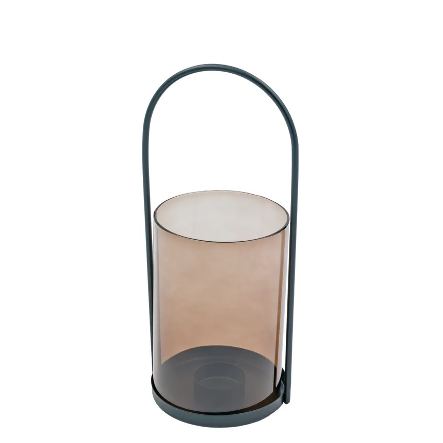 Laterne "Chimney" grey material_farbe