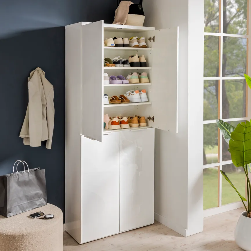 Schuhschrank 4 Türen milieu