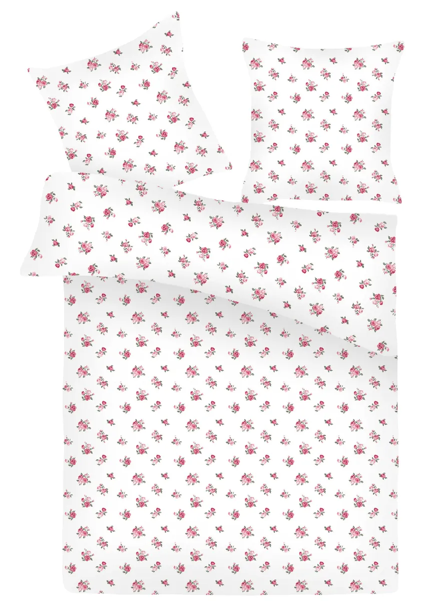 Mikrof.-Bettw. Rose 135x200 hauptaufnahme