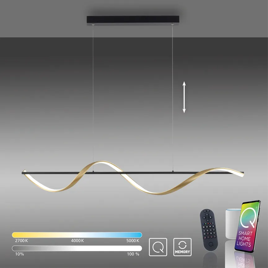 Pendelleuchte "Q-Swing" detail