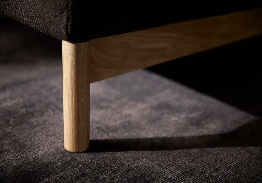 Klappsofa Wood Eiche detail
