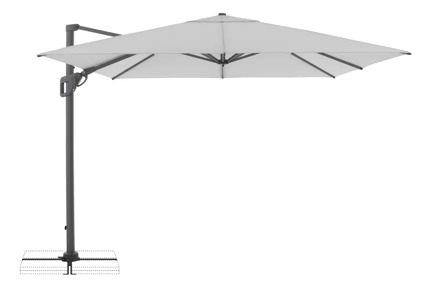Pendelschirm anthrazit 300x300 hauptaufnahme