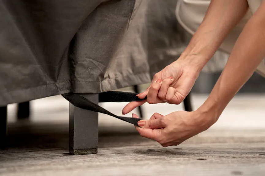 Schutzhülle 215x85x70x215 detail