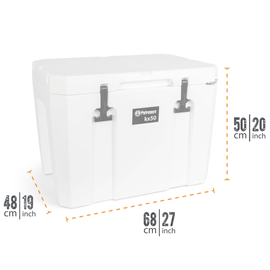 Kühlbox 50l oliv detail