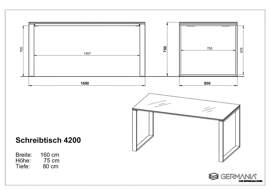 Schreibtisch detail