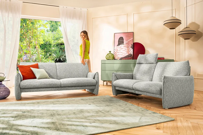 Fiona Sofa 2x70cm milieu
