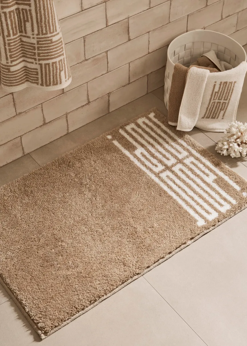 Handtuch Joop Bars Allover DF milieu