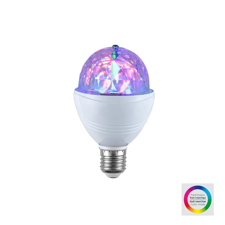 E27/3W LED Disco Kugel detail
