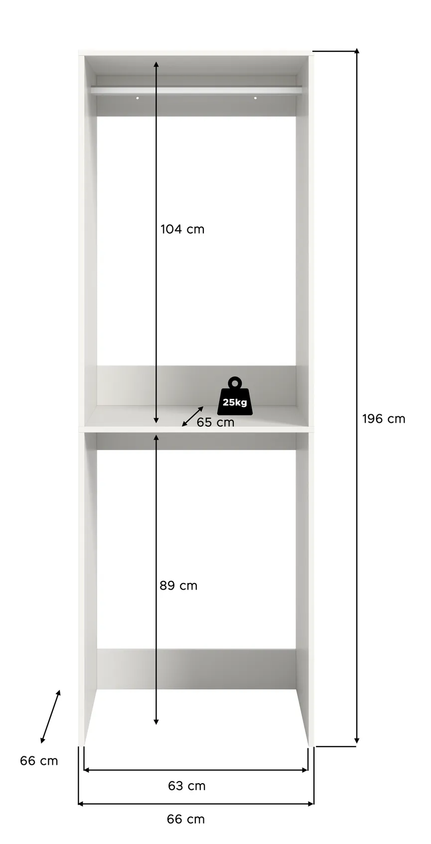 Waschmaschinenschrank detail