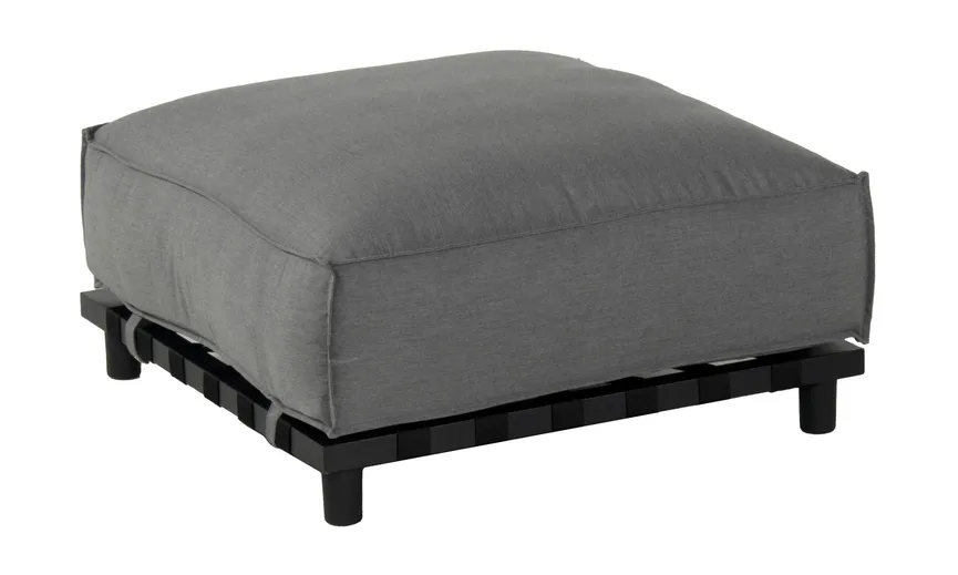 ** Hocker & Recamiere mid grey hauptaufnahme