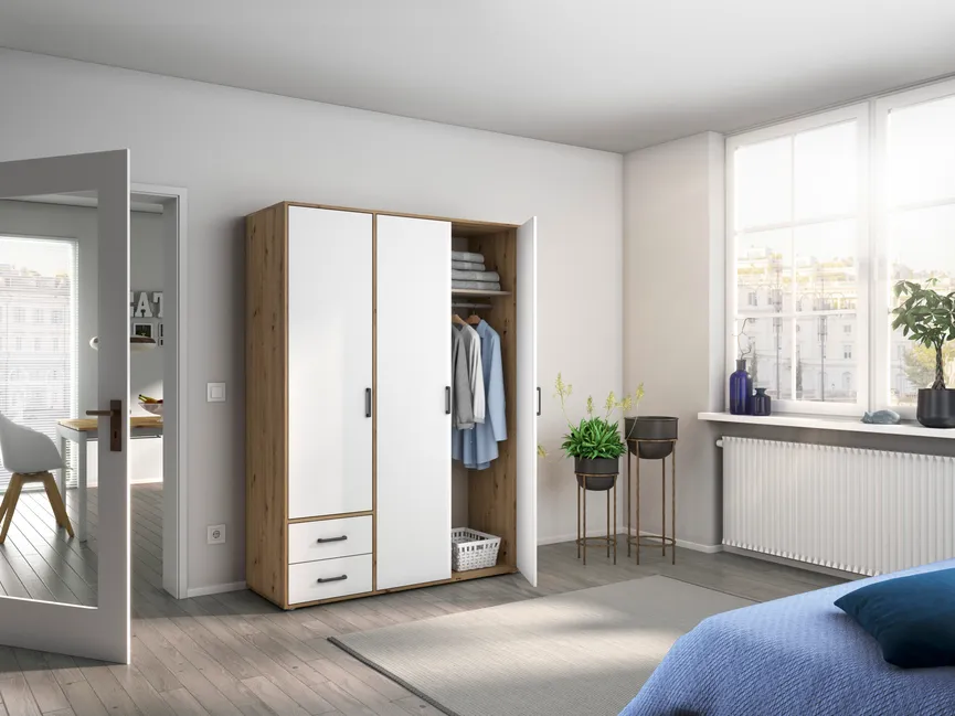 Drehtürenschrank 3-trg. milieu
