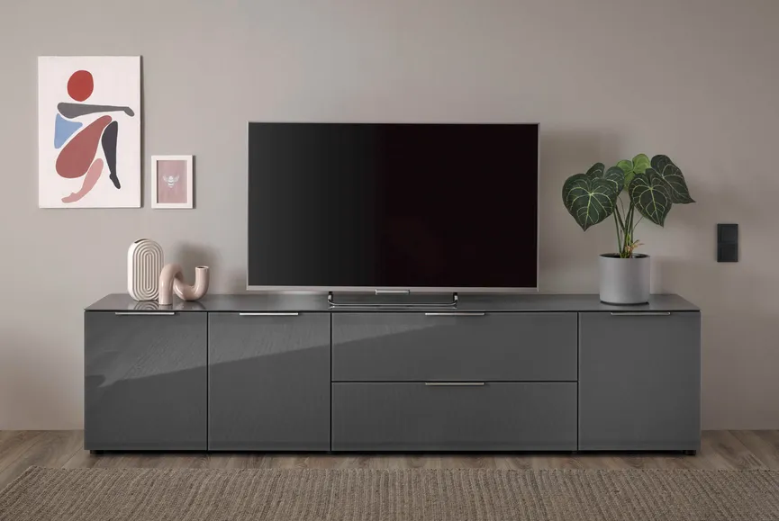 TV-Lowboard 3T/1K/1S milieu