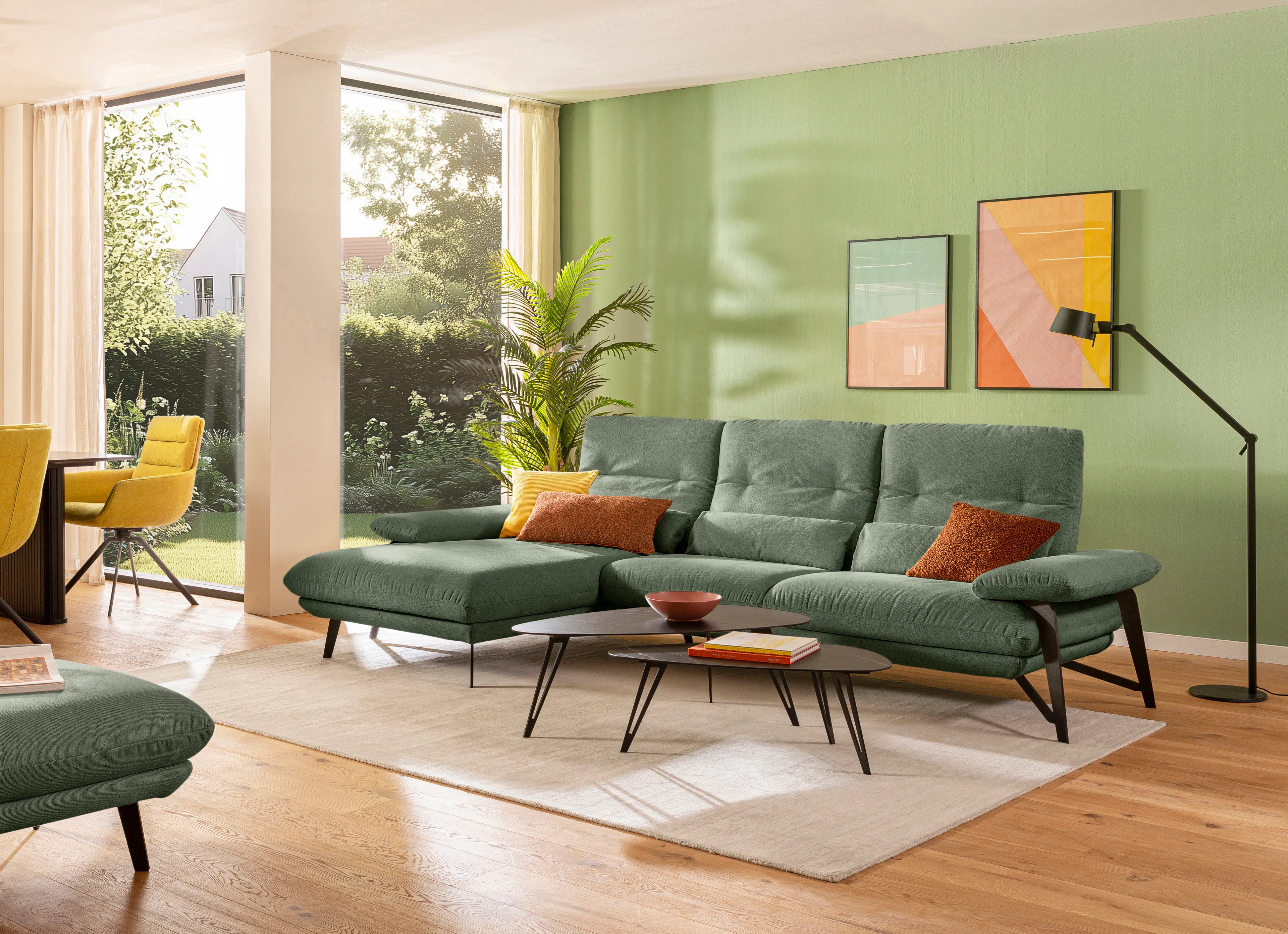 Sofa inkl. Longchair Denise