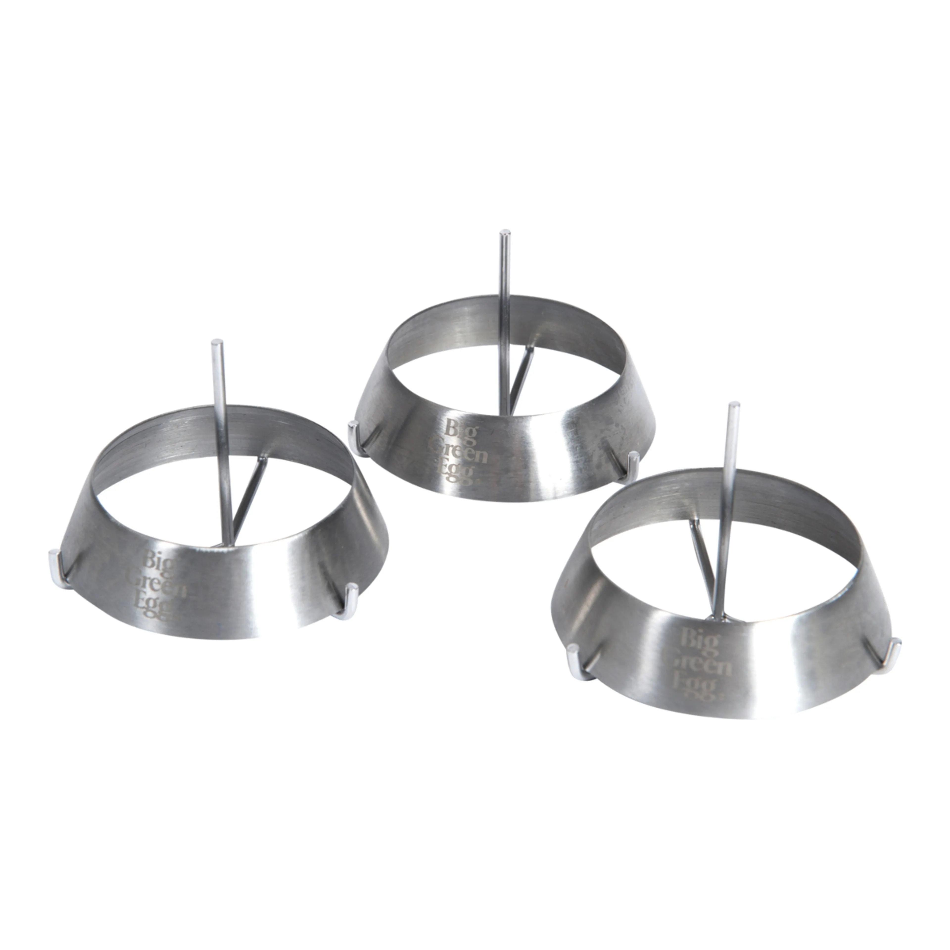 Grillring 3 Stück Edelstahl 