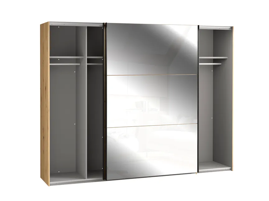 Schwebetürenschrank 2-trg. detail