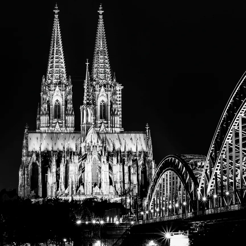 Kölner Dom I 30x30 cm hauptaufnahme