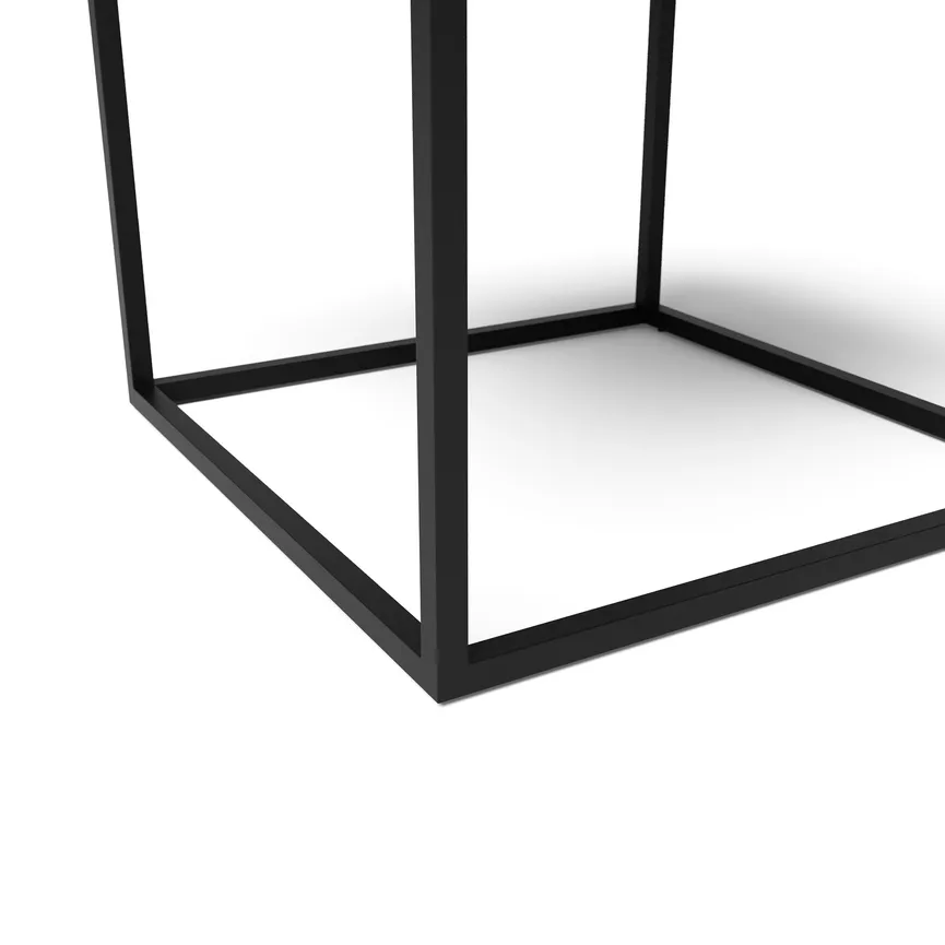 Couchtisch Cube Holzplatte detail