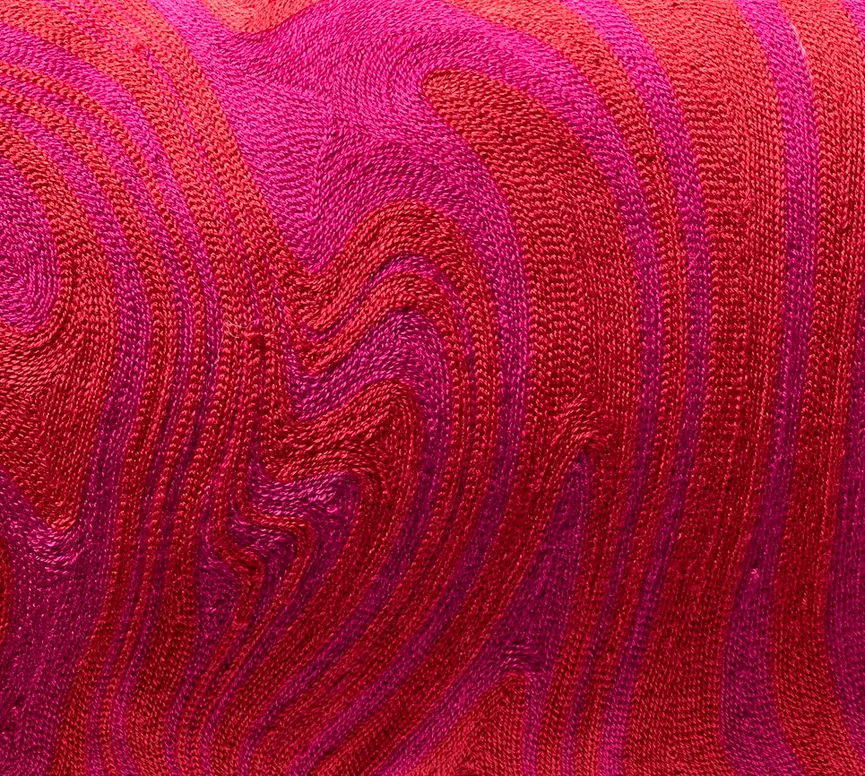 Kissenhülle Ayra rose violet material_farbe