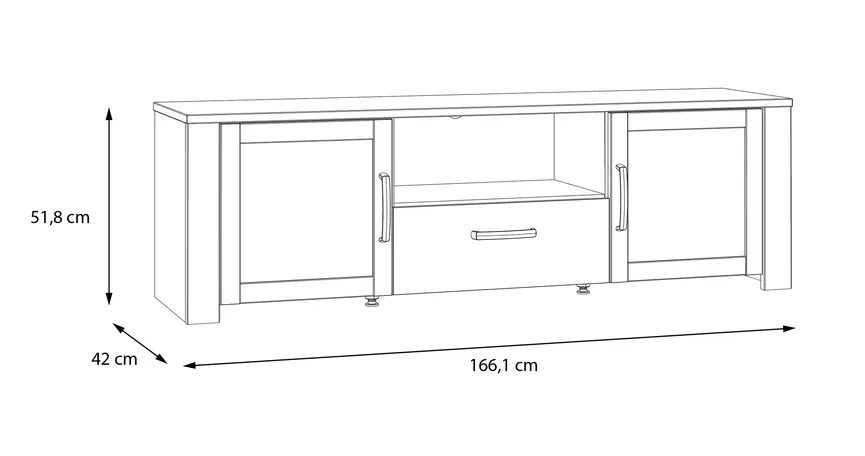 TV-Lowboard detail
