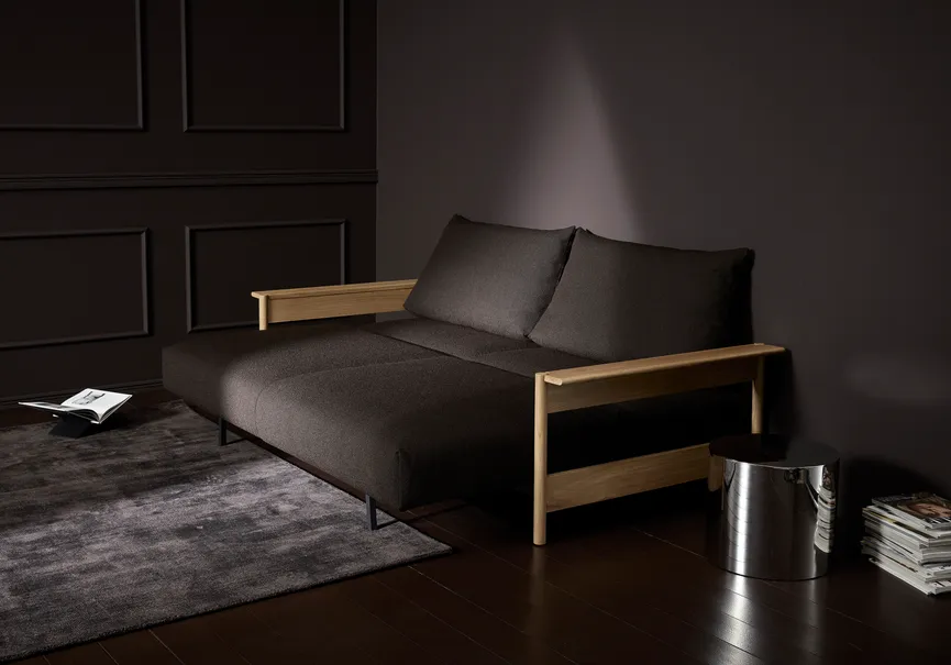 Klappsofa Wood Eiche detail