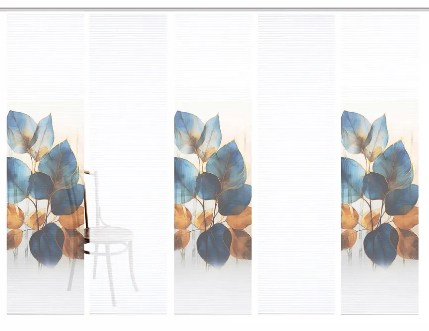 Schiebevorhang Thalin 5erSet detail