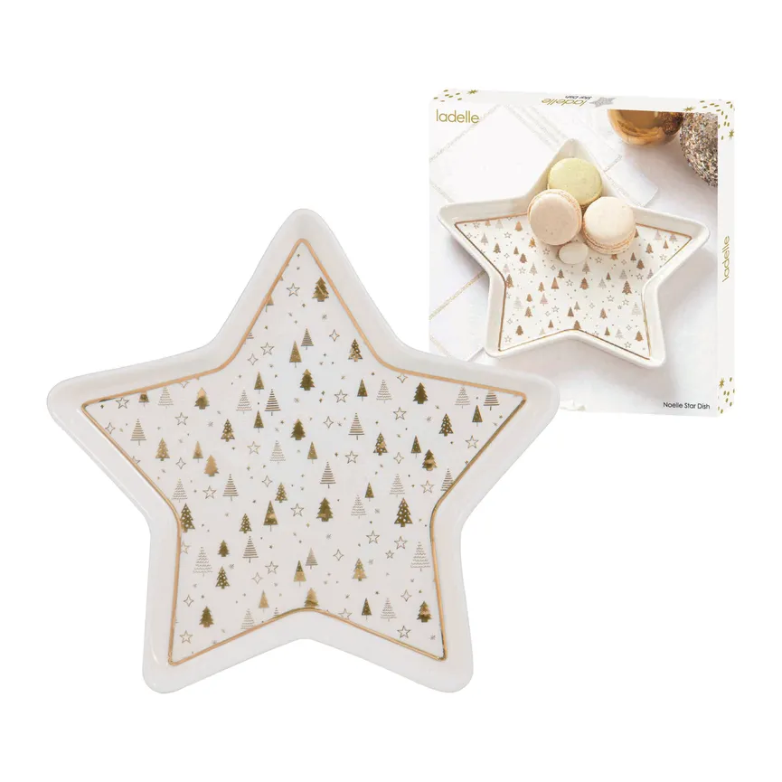 Teller "Noelle" Stern detail