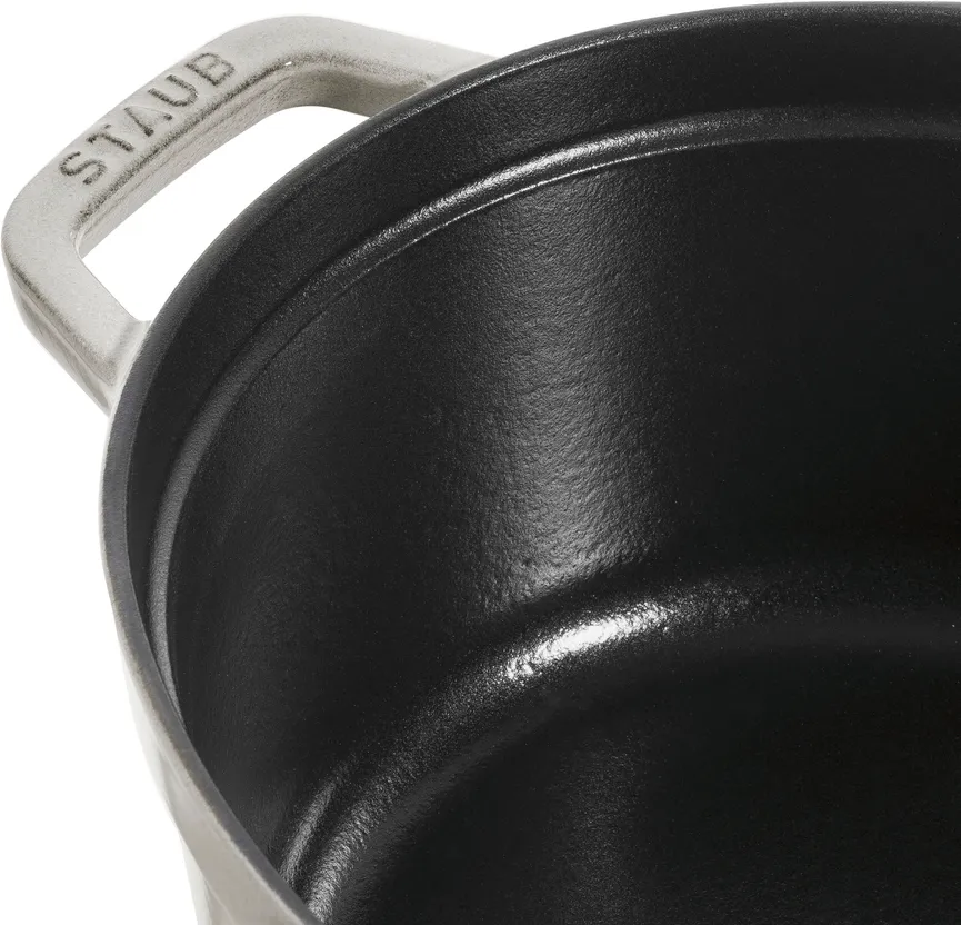 Cocotte oval Weisser Trüffel detail